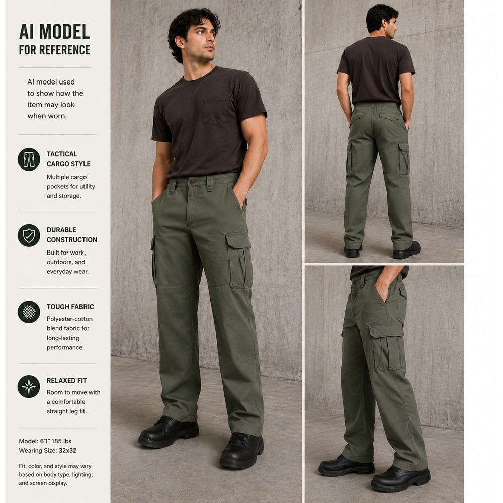 Propper Cargo Pants Mens 32x32 Olive Green Tactical Military Gorpcore Utility